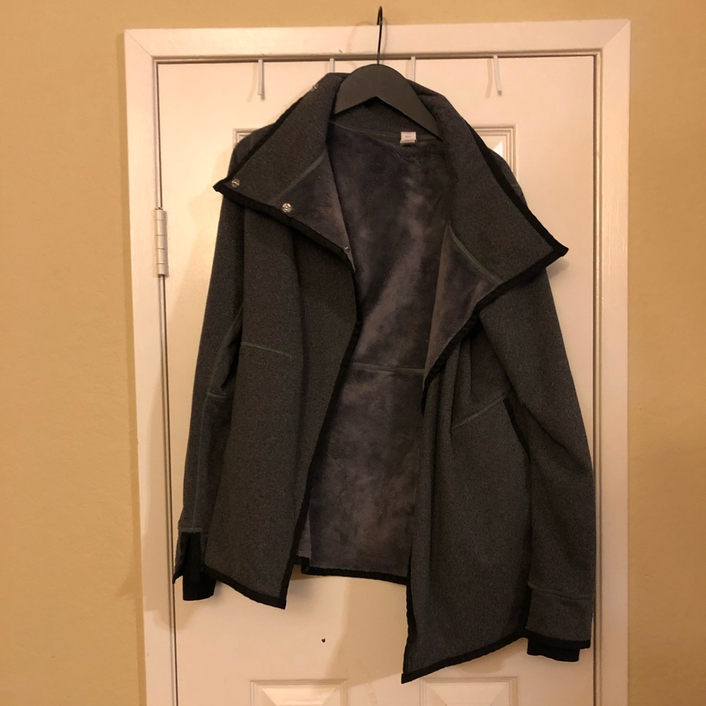 Ivivva Dark Gray button up jacket